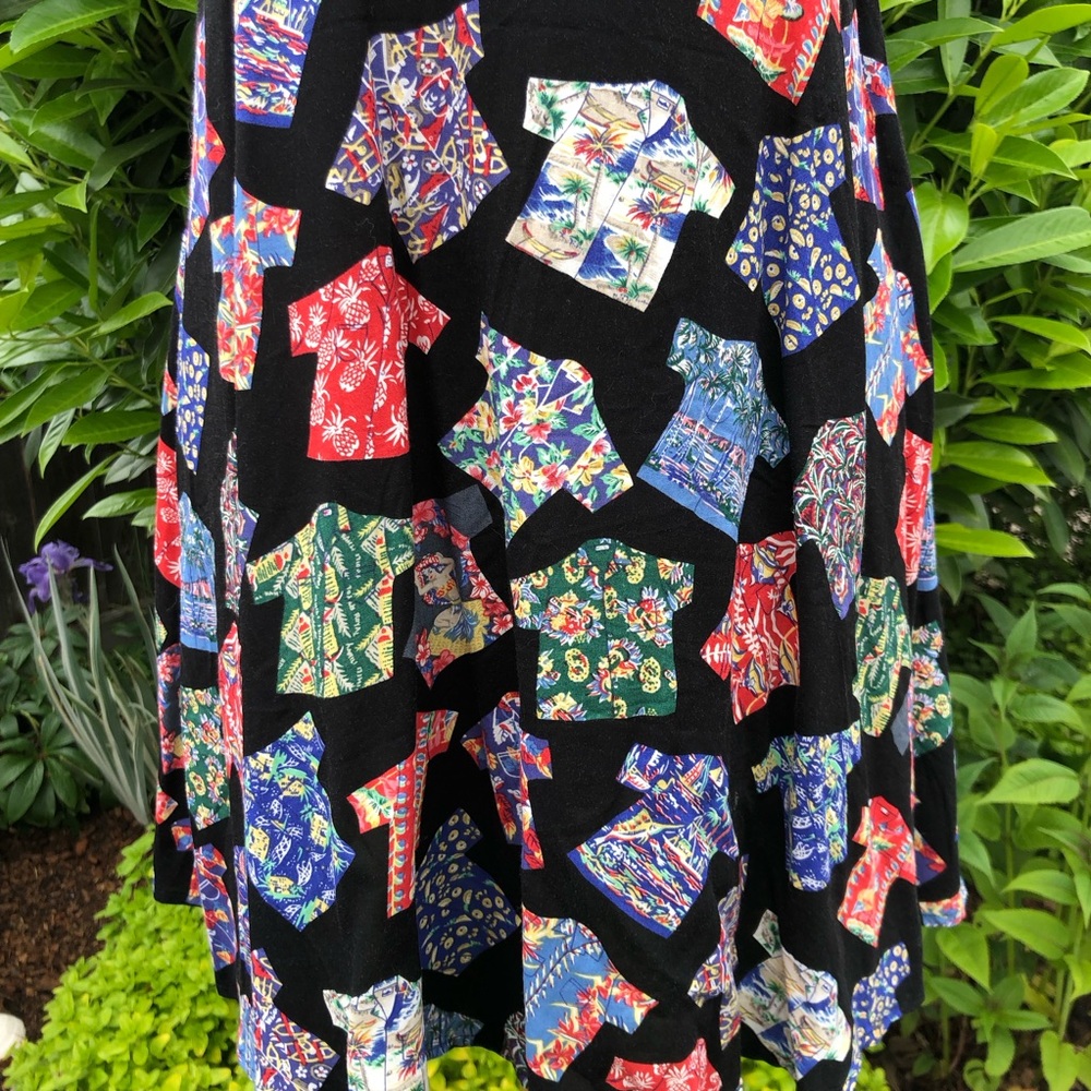 Vintage Reyn Spooner Hawaiian shirt print sun dress - Picture 4 of 7